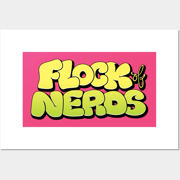 Flock of Nerds - Mellow Yellow Wall Art by FlockOfNerds